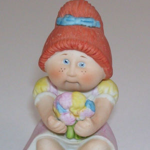 Cabbage Patch Kids Accents Red Hair Statue Xavier Roberts Poshmark